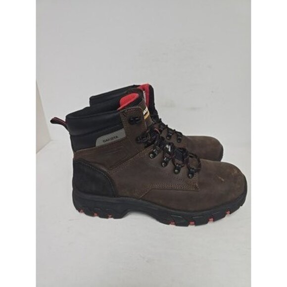 Dakota Men's WorkPro 2400 Steel Toe Mid Cut Safety Hiker Brown Size 12 W/L - Picture 2 of 10